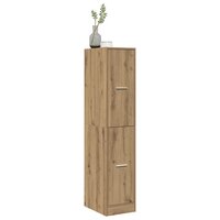 Apothekerskast Artisian Oak 30x41x144,5 cm bewerkt hout 5