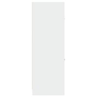 Apothekerskast 40x41x118 cm bewerkt hout wit 7