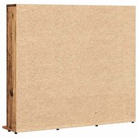 Cd-kast 100x23x89,5 cm bewerkt hout oud houtkleurig 5