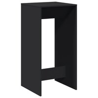 Bartafel 51x50x103,5 cm bewerkt hout zwart 2