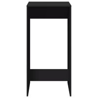 Bartafel 51x50x103,5 cm bewerkt hout zwart 4
