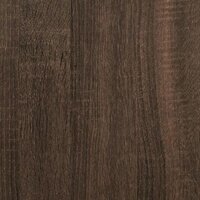 Kattenbakkast 53x53x51 cm bewerkt hout bruin eikenkleurig 8