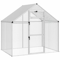 Vogelkooi Zilverkleurig 181,5 x 110,5 x 173,5 cm 2