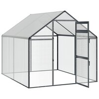 Vogelkooi Antracietkleurig 181,5 x 221 x 173,5 cm 3
