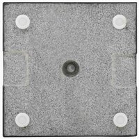Parasolvoet vierkant 20 kg graniet zwart 4