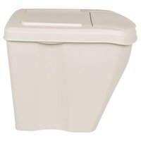 Vuilnisbakken 3 st stapelbaar 75 L polypropeen wit 5