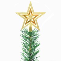 Kunstkerstboom met verlichting en kerstballen 64 cm groen 6