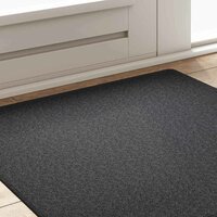 Tapijt Loper Donkergrijs 100 x 100 cm 100% Polypropyleen 4