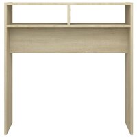 Wandtafel 78x30x80 cm bewerkt out sonoma eikenkleurig 4
