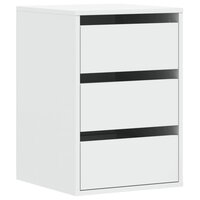 Ladekast 40x41x58 cm bewerkt hout wit 2