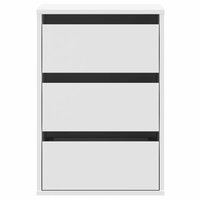 Ladekast 40x41x58 cm bewerkt hout wit 4