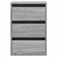 Ladekast 40x41x58 cm bewerkt hout grijs sonoma eikenkleurig 4