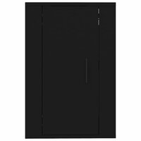 Tv-wandmeubel 40x34,5x60 cm zwart 4