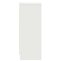 Schoenenkast 31,5x35x90 cm bewerkt hout wit 3