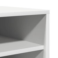 Schoenenkast 31,5x35x90 cm bewerkt hout wit 7