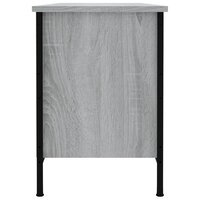 Schoenenkast 100x35x50 cm bewerkt hout grijs sonoma eikenkleur 5