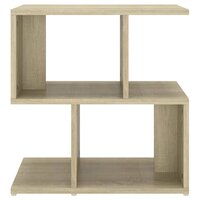 Nachtkastje 50x30x51,5 cm bewerkt hout sonoma eikenkleurig 4