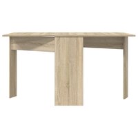 Eettafel 138 x 70 x 73,5 cm Bewerkt hout Sonoma Eiken 5