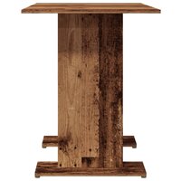 Eettafel 110x60x75 cm bewerkt hout oud houtkleurig 7