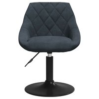 Eetkamerstoel fluweel donkergrijs 3