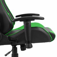 Gamestoel draaibaar PVC groen 6