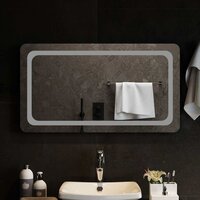 Badkamerspiegel LED 90x50 cm 3