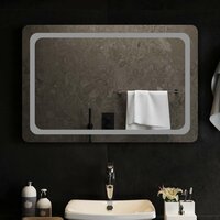 Badkamerspiegel LED 90x60 cm 3