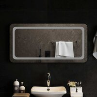 Badkamerspiegel LED 100x50 cm 3