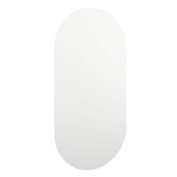 Spiegel met LED-verlichting ovaal 60x30 cm glas 4
