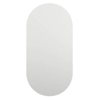 Spiegel met LED-verlichting ovaal 80x40 cm glas 5