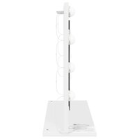 Make-up spiegel Wit 60 x 45 x 18 cm Glas en Hout met Kunststof 5