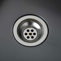 Spoelbak handgemaakt roestvrij staal zwart 9