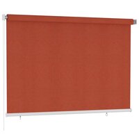 Rolgordijn voor buiten 220x140 cm HDPE terracottakleurig 2