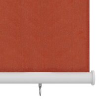 Rolgordijn voor buiten 220x140 cm HDPE terracottakleurig 3