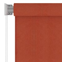 Rolgordijn voor buiten 220x140 cm HDPE terracottakleurig 4