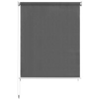 Rolgordijn voor buiten 100x140 cm antraciet 2