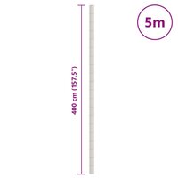 Worteldoek 4x5 m polypropeen wit 8