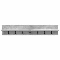 Wandgemonteerde kapstok Beton Grijs 100 x 10,5 x 18 cm 5
