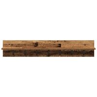 Wandgemonteerde kapstok Oudhout 100 x 10,5 x 18 cm Bewerkt hout 5