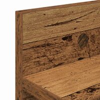 Wandgemonteerde kapstok Oudhout 100 x 10,5 x 18 cm Bewerkt hout 8