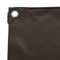 Zeil 650g / m&sup2; Bruin 1 x 2,5 m Canvas met PVC-coating 7