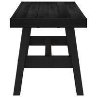 Eetbank NOAIN 120 x 41 x 45 cm Massief grenenhout Zwart 4