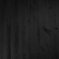 Eetbank NOAIN 120 x 41 x 45 cm Massief grenenhout Zwart 8