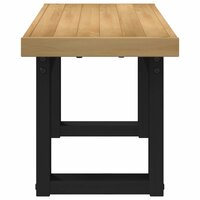 Eetbank NOAIN 120 x 41 x 45 cm Massief grenenhout Naturel 4