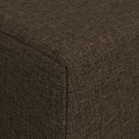 Vouwbare Bankbed Taupe 200 x 70 x 10 cm Stof 7
