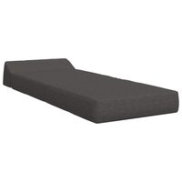 Vouwbare Bankbed Donkergrijs 60 x 70 x 41 cm Stof 3