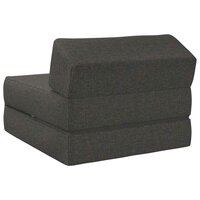 Vouwbare Bankbed Donkergrijs 60 x 70 x 41 cm Stof 5