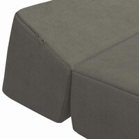 Vouwbare Bankbed Lichtgrijs 60 x 70 x 41 cm Stof 6