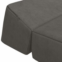 Vouwbare Bankbed Donkergrijs 60 x 70 x 41 cm Stof 6