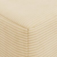 Vouwbare Bankbed Cr&egrave;mekleurig 60 x 70 x 41 cm Stof 7